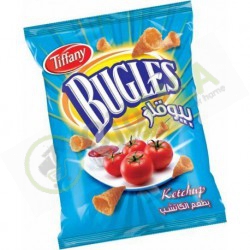 tiffany bugles ketchup 145 g