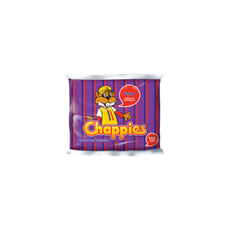 chappies grape 100s