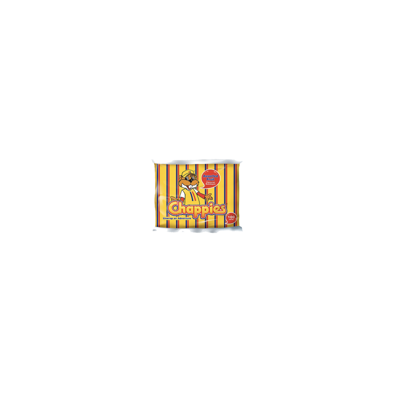 Chappies 100S/125S Asst Fruits Yellow
