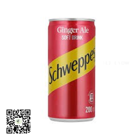 Schweppes Ginger Ale Can 200ml
