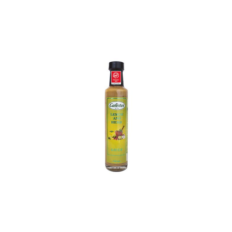 calisto's lemon and herb sauce 250ml