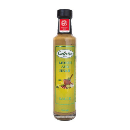 calisto's lemon and herb sauce 250ml