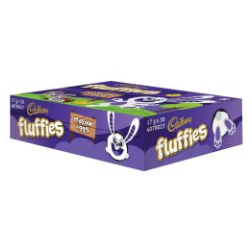Cadbury Fluffies Mallow eggs 17g 30s per box