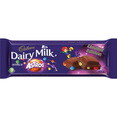 cadbury Astros slab 150g