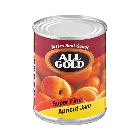 All Gold Jam 450g Apricot super fine