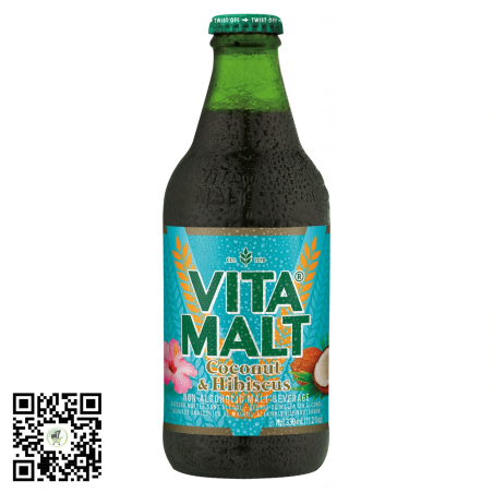 Vitamalt Coconut & Hibiscus 330ml