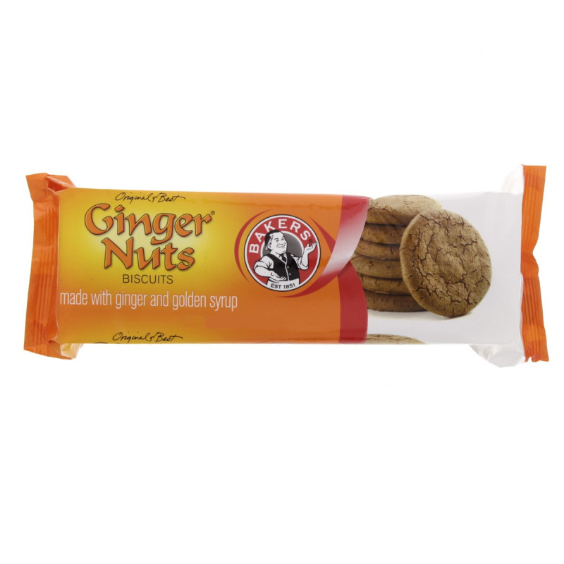 Bakers Ginger Nuts 200G