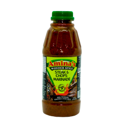 aminas wonder spice steak and chops marinade 500ml