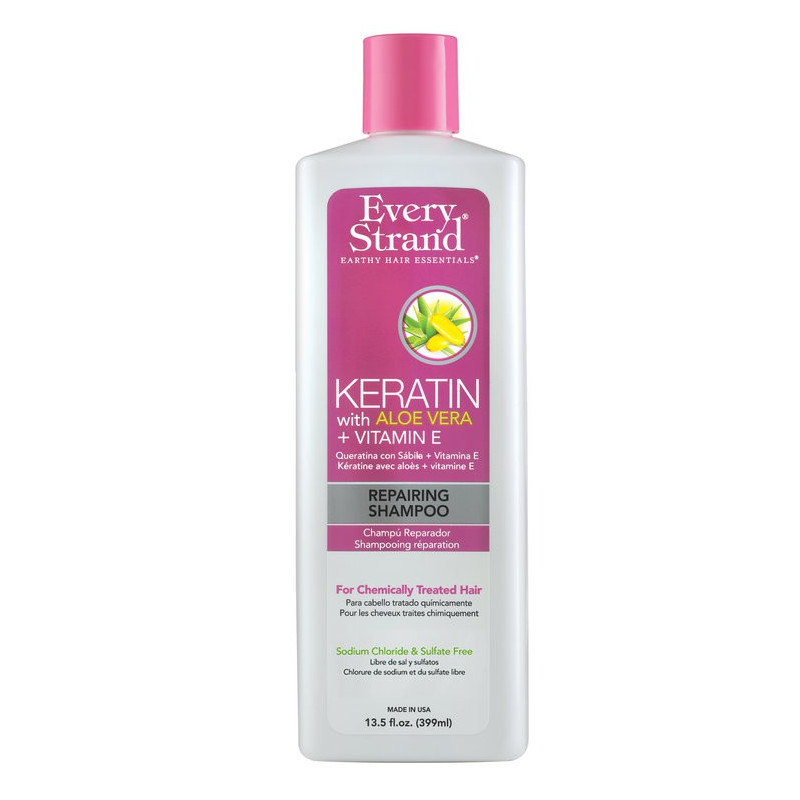 Keratin with Aloe Vera + Vitamin E Repairing Shampoo