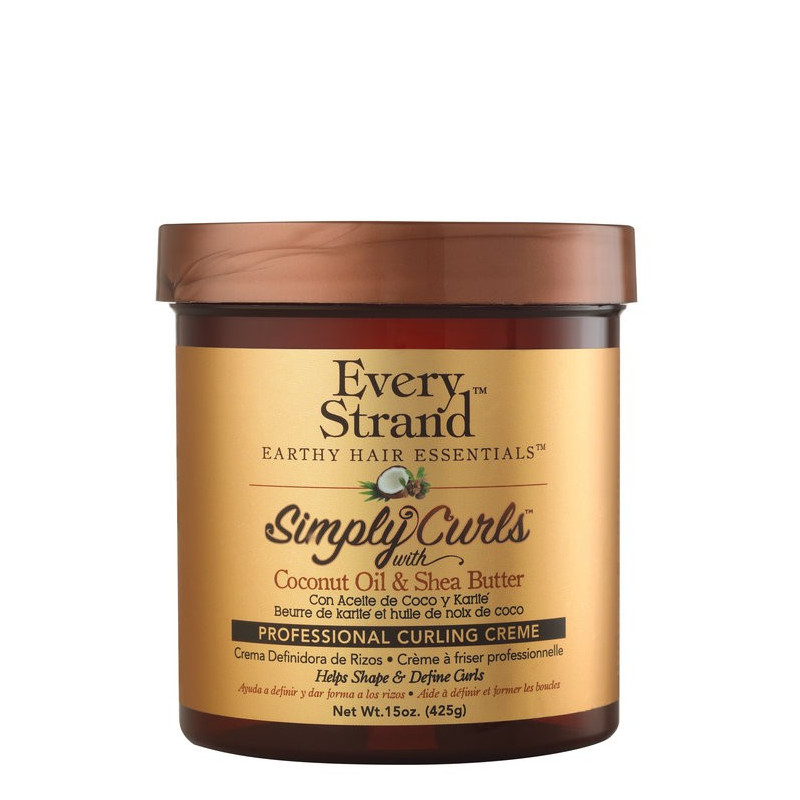 Every Strand Simply Curls with Shea & Coconut Oil Professional Curling Creme