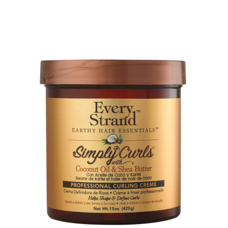 Every Strand Simply Curls with Shea & Coconut Oil Professional Curl...