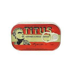 Titus Sardines in Vegetable Oil 125g