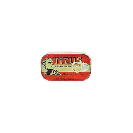 Titus Sardines in Vegetable Oil 125g