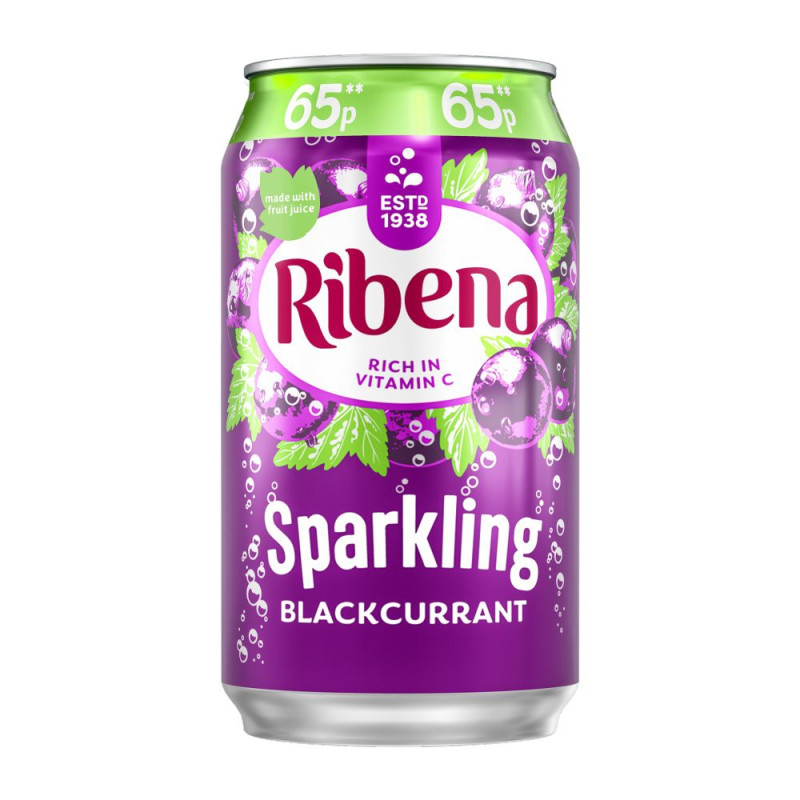 Ribena Sparkling Blackcurrant 330 ml