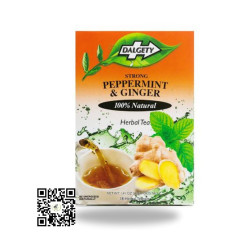 Dalgety Peppermint & Ginger Herbal Tea 40g (18 Bags) - Dubai Delivery