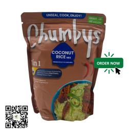Take your culinary creations with Chumby’s Coconut Rice Mix, the qu...