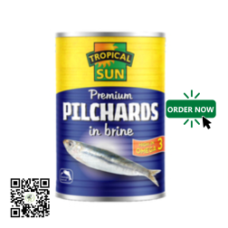 Tropical Sun Premium Pilchards in Brine – 400g Elevate your meals w...